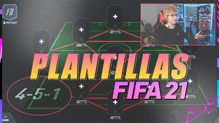 Crear plantilla fifa 21