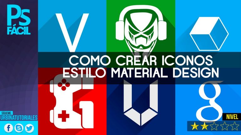 Crear iconos con photoshop