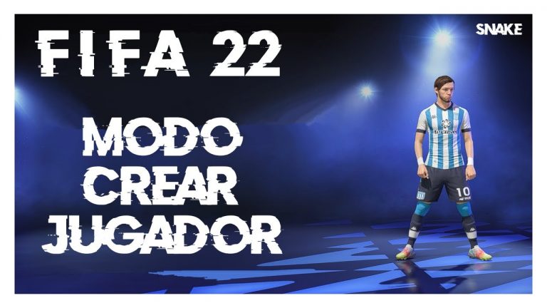 Crear jugador fifa 22
