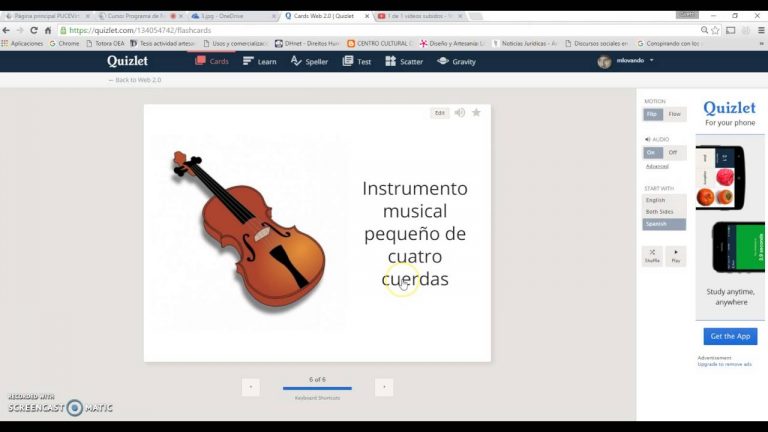 Crear flashcards