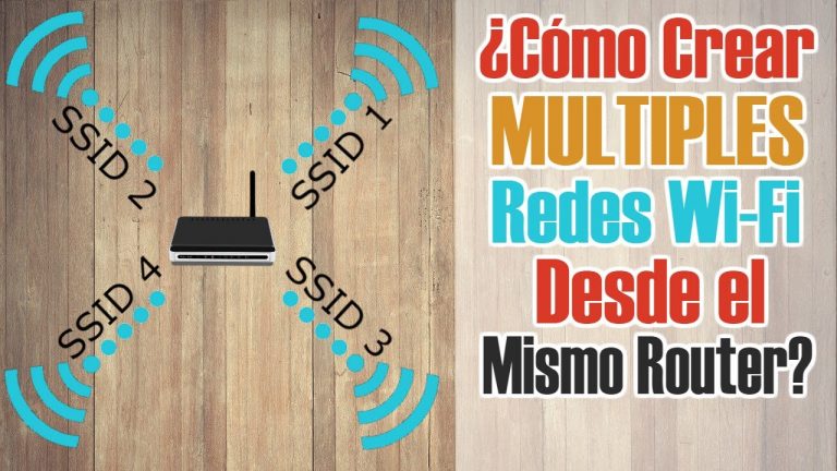 Crear 2 redes wifi con un solo router
