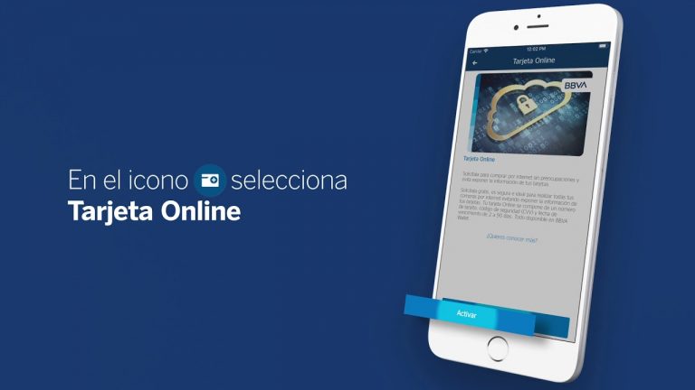 Crear tarjeta virtual bbva