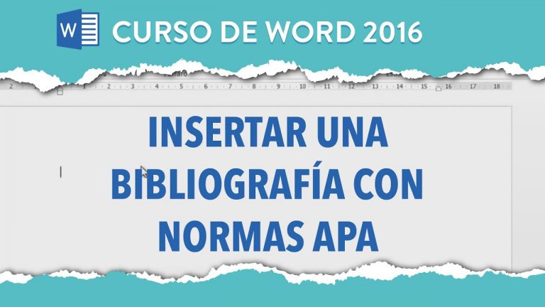 Crear bibliografia