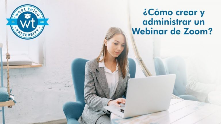 Crear webinar zoom