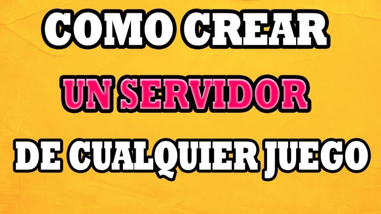 Crear servidor privado