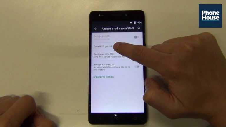 Crear red wifi android