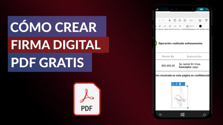 Crear firma digital gratis