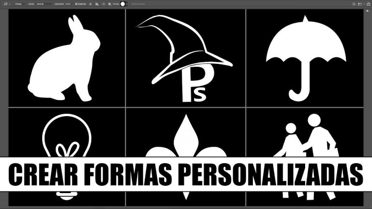 Crear forma photoshop