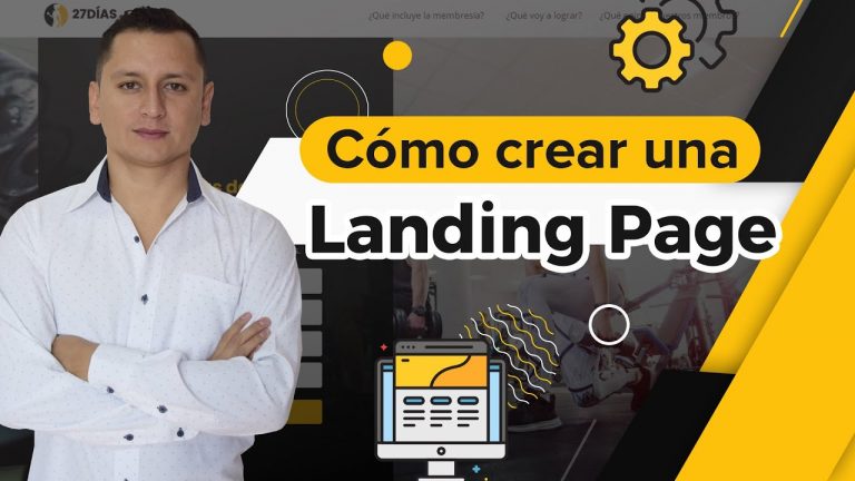 Crear landing page wordpress