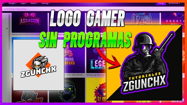 Crear logo gamer gratis