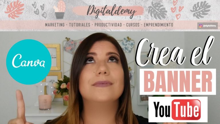 Crear banner youtube gratis