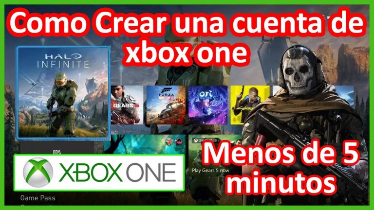 Crear cuenta xbox