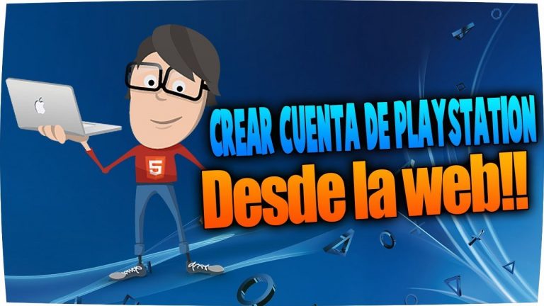 Crear cuenta ps4 desde pc