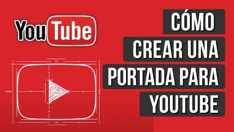 Crear portada de youtube
