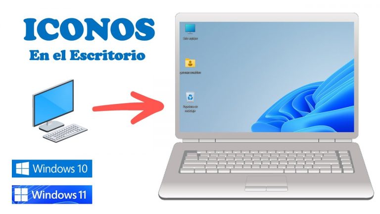 Crear icono en escritorio windows 10