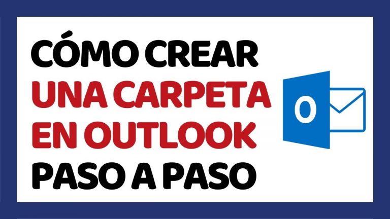 Crear bandeja de entrada outlook