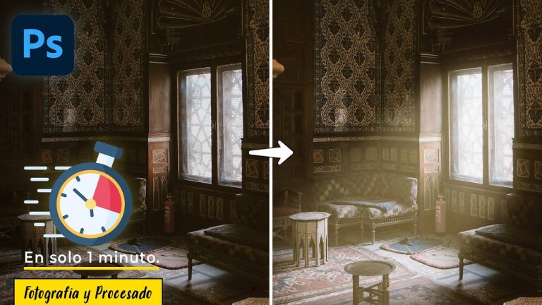 Crear haz de luz photoshop