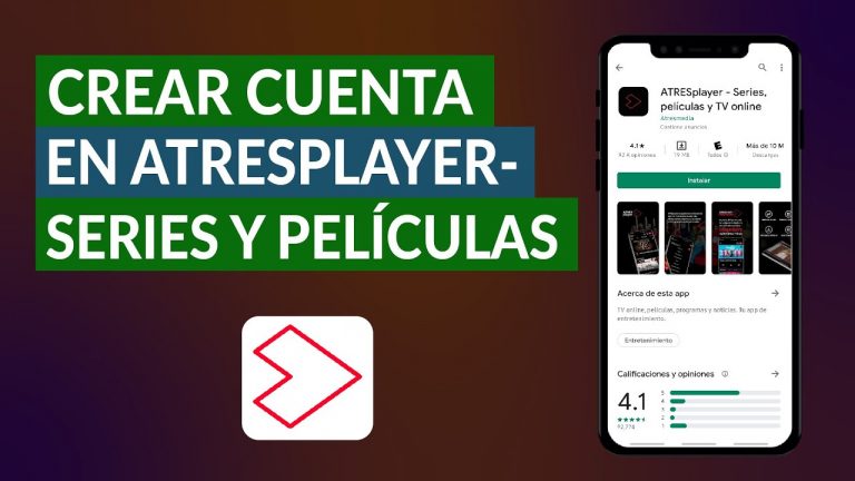 Crear cuenta atresplayer