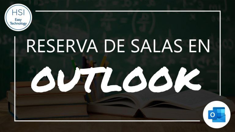 Crear salas en outlook