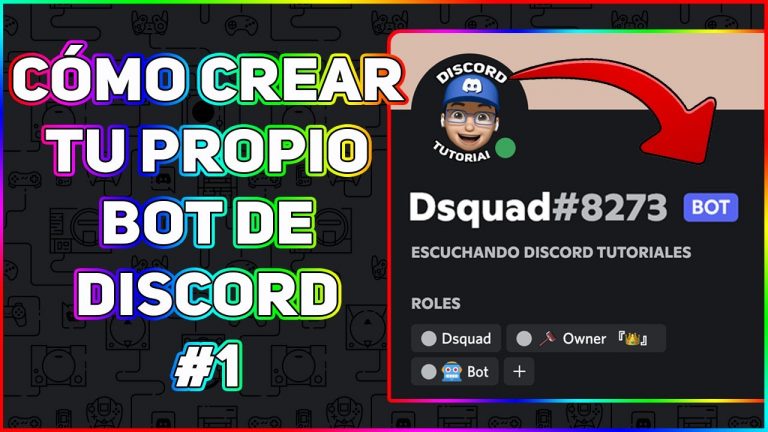 Crear bots discord