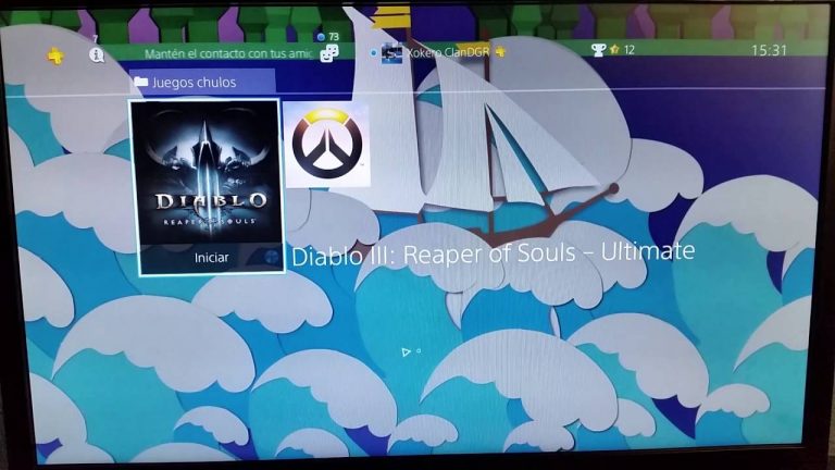 Crear carpeta ps4