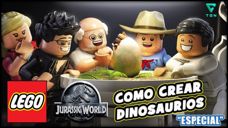 Lego jurassic world crear dinosaurios