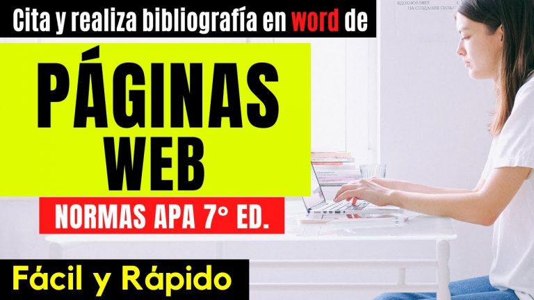 Pagina para crear bibliografias