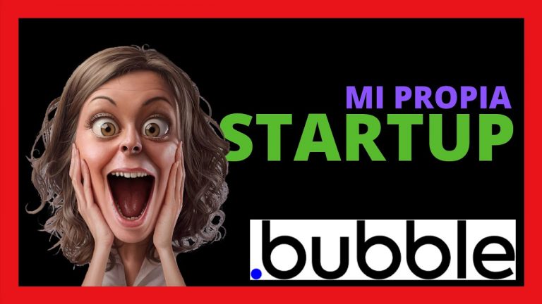 Bubble crear app