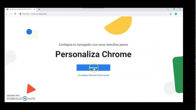Crear perfil en chrome