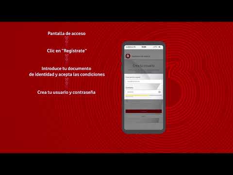 Crear cuenta en vodafone