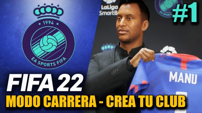 Fifa 22 modo carrera crear equipo