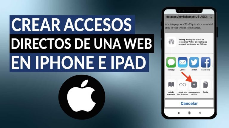Crear web desde ipad