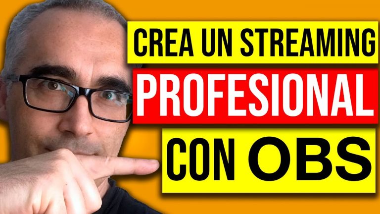 Crear escenas obs