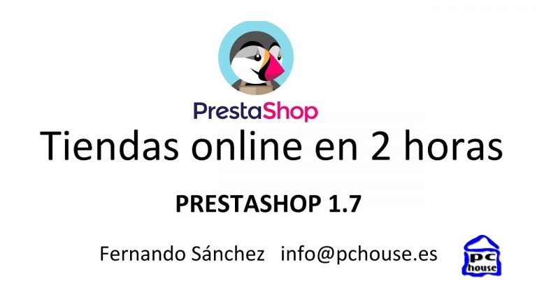 Crear web prestashop