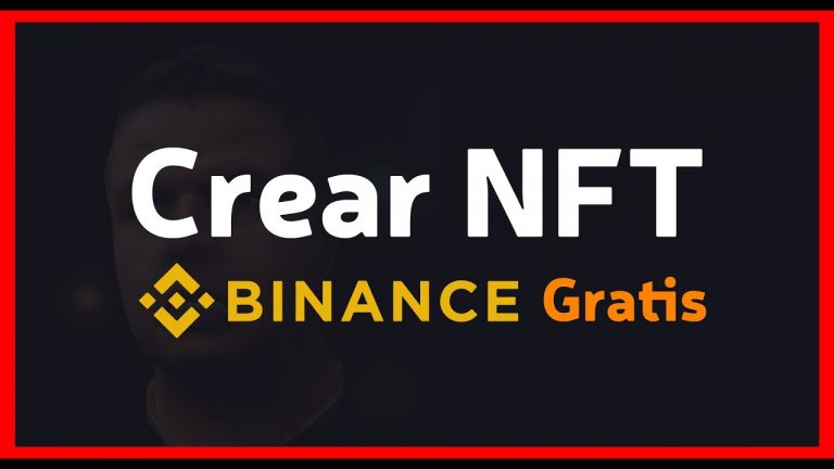 Crear nft binance