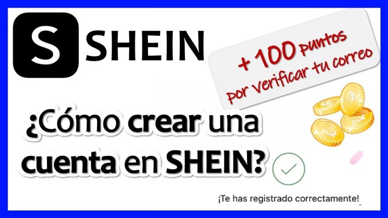 Crear cuenta shein