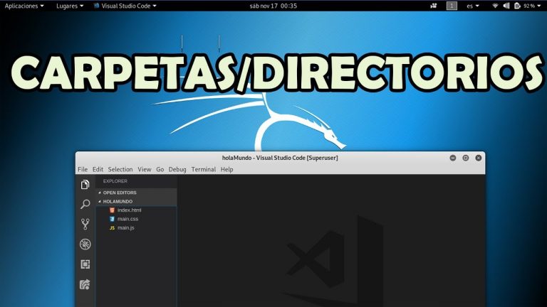 Crear carpeta en linux