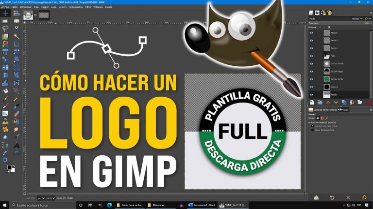 Crear logotipo gimp