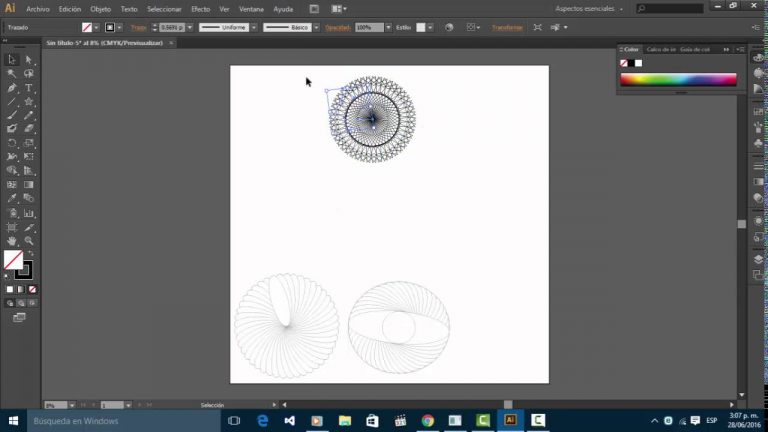 Crear mandalas con palabras