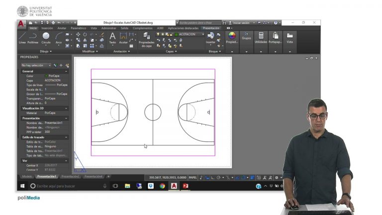 Crear presentaciones autocad