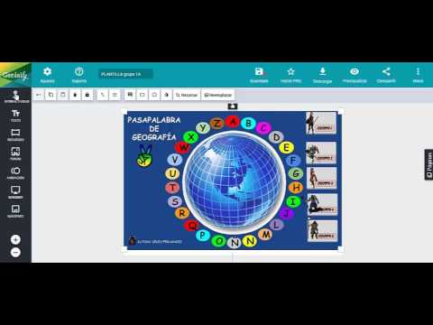 Crear pasapalabra con genially