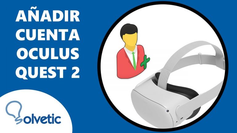 Crear cuenta oculus