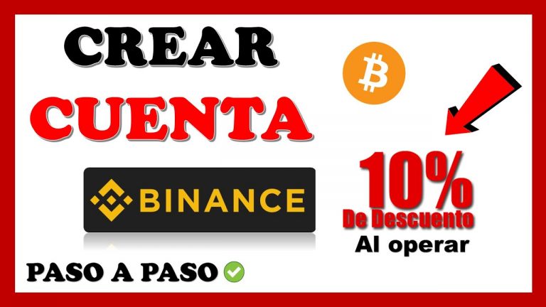 Crear cuenta binance