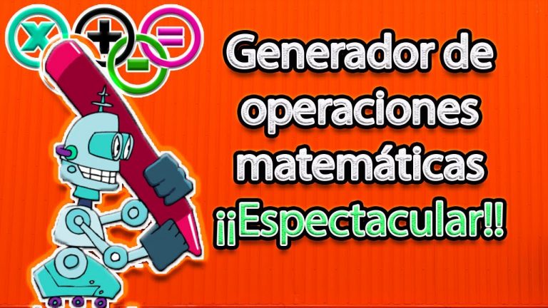 Crear operaciones matematicas