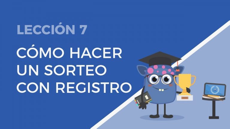 Crear sorteo