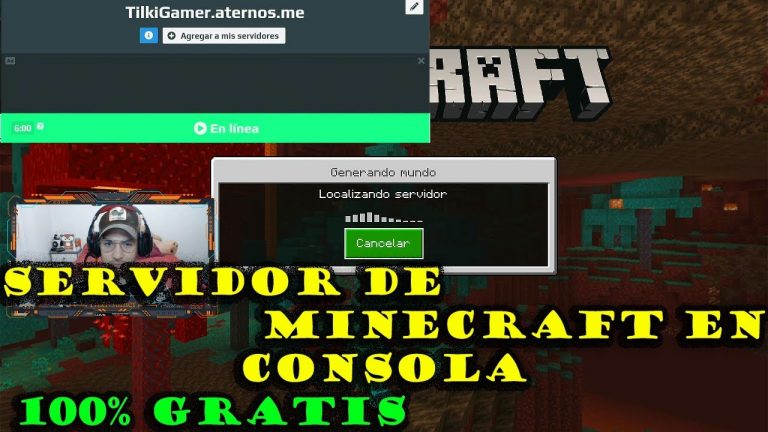 Crear servidor minecraft ps4