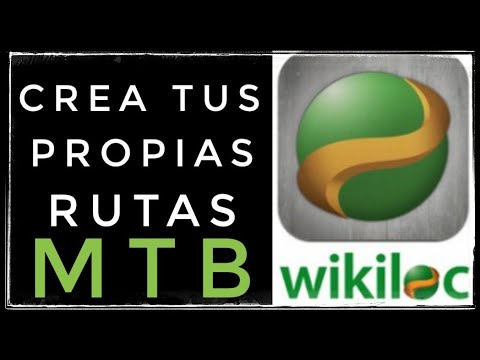 Crear rutas gpx mtb
