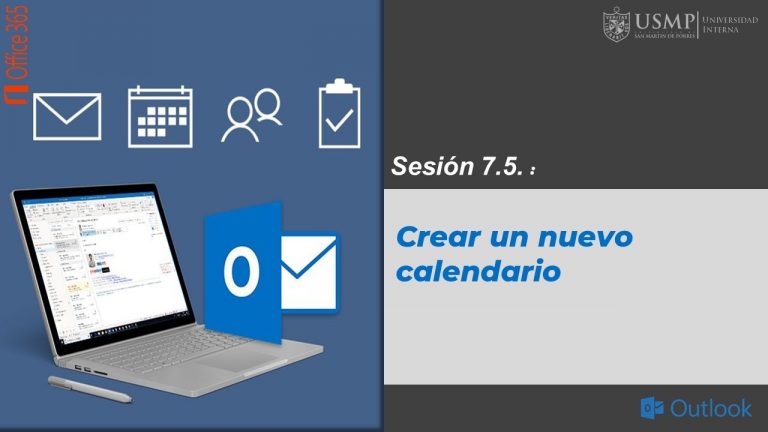Crear calendario outlook