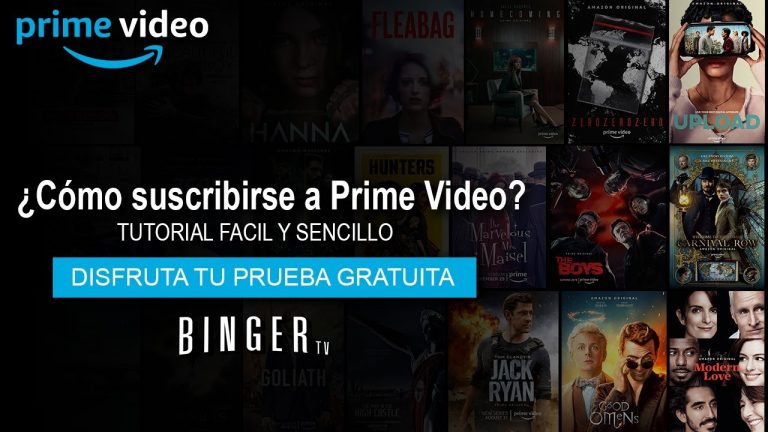 Crear cuenta amazon prime
