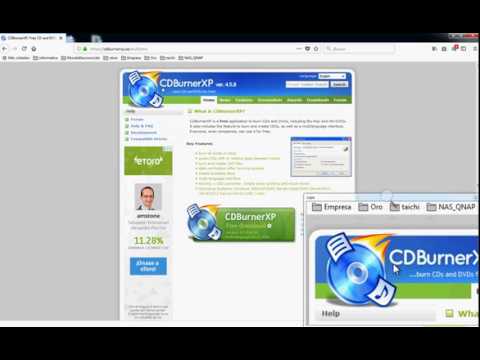 Cdburnerxp crear iso